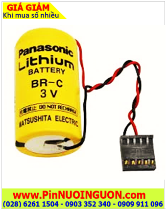 Panasonic BR-C (CR26500SE); Pin nuôi nguồn Panasonic BR-C / CR26500SE lithium 3v 5000mAh /Xuất xứ NHẬT